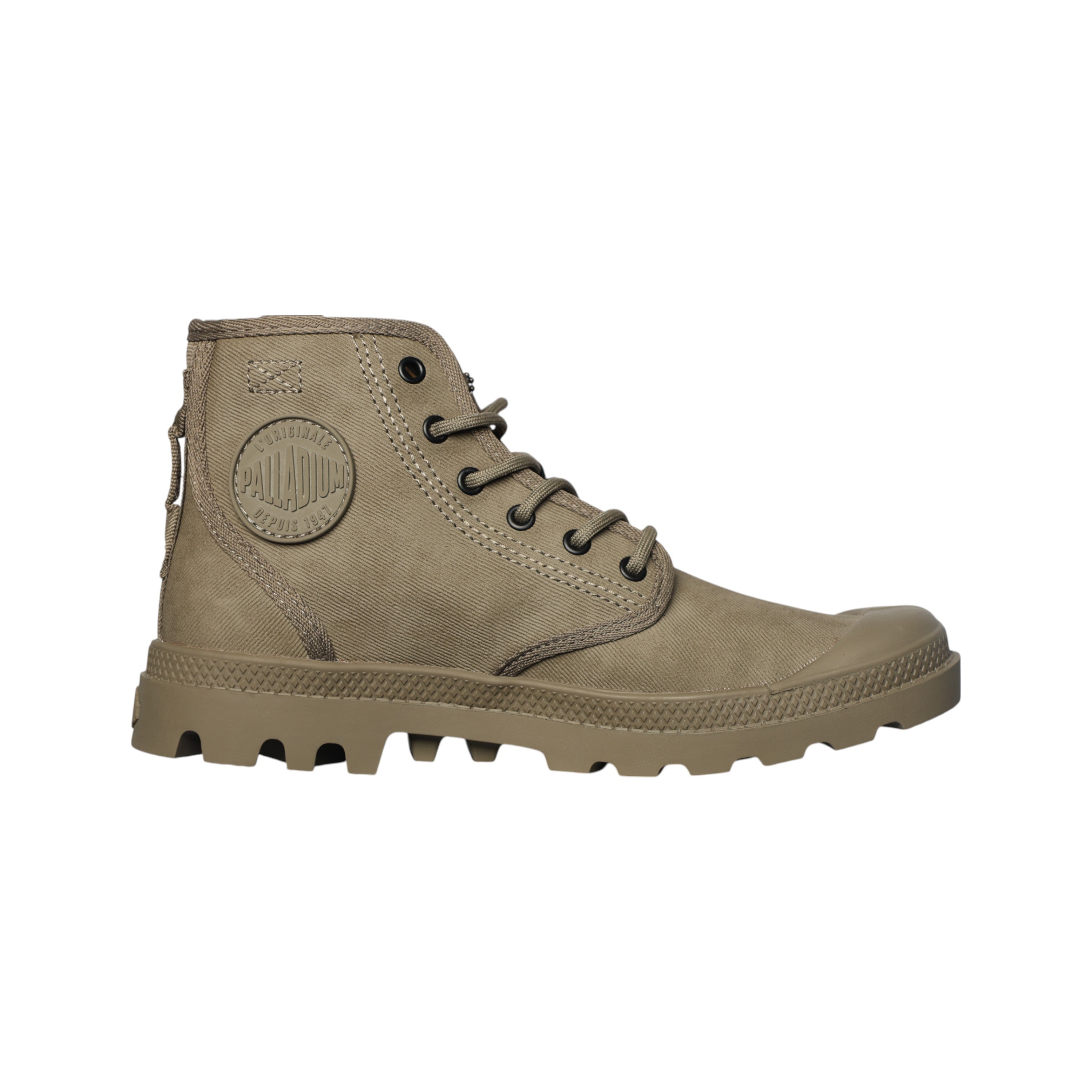 Palladium Sneaker Pampa Hi Coated Dusk Green